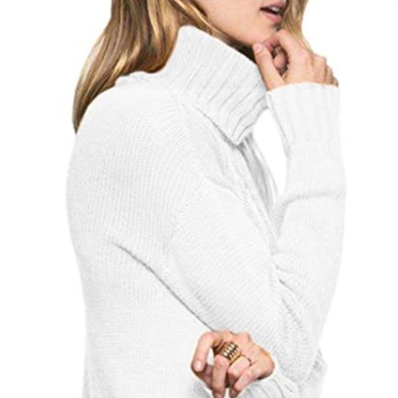 Off-White long turtle neck sweater - Size M - NWOT - Picture 5 of 9